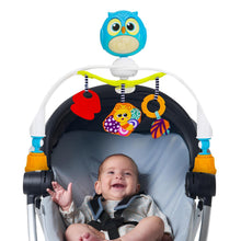 Load image into Gallery viewer, Baby Stroller Arch Toy with Relaxing Music & Lights - Adjustable Activity Arch & Play Accessories - Baby Bouncer Toy Bar, Carseat, Crib, Stroller Hanging Toys for Infants 0 Months Old & Up