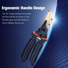 Load image into Gallery viewer, Astorn Pruning Shears Garden Shears, 8.5" Premium Titanium Bypass Pruning Shears for gardening, Hand Pruners, Pruning Shears Heavy Duty, Garden Clippers w/Soft Grip & Safety Lock