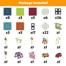 Load image into Gallery viewer, Logical Road Builder Puzzle Games to Improve Logical Thinking - Large Puzzle STEM Board Maze Game for Kids with 118+ Challenges - Ages 4-8 Years (Electric Version)