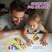 Load image into Gallery viewer, Sharp Brain Zone Wooden Brain Teaser Puzzles for Adults & Kids (25N Brain Teaser)