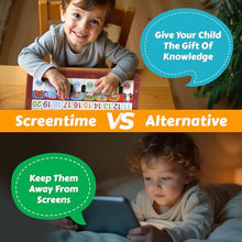 Load image into Gallery viewer, Bilingual English & Spanish Learning Interactive Alphabet Wallchart - Includes Talking ABC, 123s & Music Poster - Educational Kids Learning Toy, Educational Gift for 3+ Years Old Girls & Boys