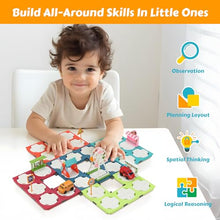 Load image into Gallery viewer, Logical Road Builder Puzzle Games to Improve Logical Thinking - Large Puzzle STEM Board Maze Game for Kids with 118+ Challenges - Ages 4-8 Years (Electric Version)