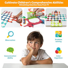 Load image into Gallery viewer, Logical Road Builder Puzzle Games to Improve Logical Thinking - Large Puzzle STEM Board Maze Game for Kids with 118+ Challenges - Ages 4-8 Years (Electric Version)