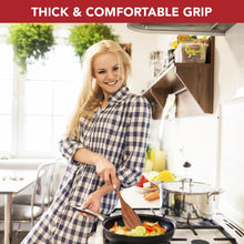 Load image into Gallery viewer, Luxury Teak Wood Utensil Set - Elegant 6-Piece Cooking Ensemble Including Spoons, Server, Scraper & Spatula - Expertly Crafted for Culinary Excellence