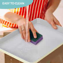 Load image into Gallery viewer, Boxiki Kitchen Non-Stick Ceramic Baking Sheet - Slick & Non-Toxic Ceramic Coating, PTFE & PFOA Free Cookie Sheet Pan - Ceramic Cookie Sheet, Perfect for Baking, Roasting, and More (Half Sheet Pan)