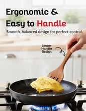 Load image into Gallery viewer, 4-Piece Teak Wood Spurtle Utensil Set – Premium Natural Wooden Cooking Tools for Nonstick Cookware, Stirring & Serving – Durable, Non-Toxic Kitchen Spatulas