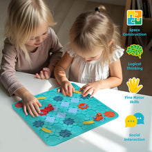 Load image into Gallery viewer, Logical Road Builder Puzzle Games to Improve Logical Thinking - Large Puzzle STEM Board Maze Game for Kids with 200+ Challenges - Ages 4-8 Years