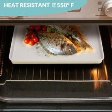 Load image into Gallery viewer, Boxiki Kitchen Nonstick Ceramic Baking Sheet/Cookie Sheet - Set of 2, Durable and Easy to Clean Baking Pans for Kitchen - Dishwasher and Freezer Safe, PFAS-Free (Half Sheet Pan)