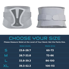 Load image into Gallery viewer, Astorn Back Brace for Lower Back Pain - Immediate Relief from Sciatica, Herniated Disc, Scoliosis - Breathable Design With Lumbar Support - For Home & Lifting At Work - For Men & Women (Large)