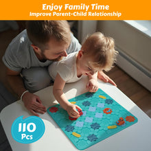 Load image into Gallery viewer, Logical Road Builder Puzzle Games to Improve Logical Thinking - Large Puzzle STEM Board Maze Game for Kids with 200+ Challenges - Ages 4-8 Years