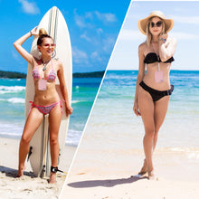 Load image into Gallery viewer, Hidden Travel Bra Wallet for Women - Money Pouch & Secret Pocket for Keys, Money & Valuables - Under Clothes Travel Pouch, Undercover Bra Stash Fits All Bra Sizes - Pink