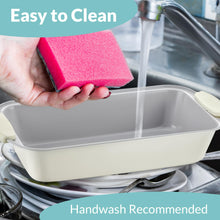 Load image into Gallery viewer, Premium Ceramic Bread Loaf Pan - 11x5" Non-Stick Bread Pan, Ideal for Homemade Bread Loaf, Meatloaf pan Suitable for Baking Enthusiasts