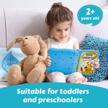 Load image into Gallery viewer, Talking Activity Book for 2 Years Old & Up - Sound Book with 5 Learning Activities Including Letters, Numbers, Quiz Game & Memory Match - Interactive Books for Babies with Fun Sound and Melodies