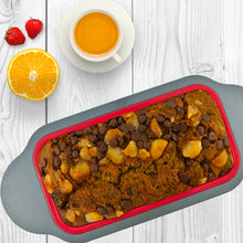 Load image into Gallery viewer, Gourmet Premium Non-Stick Silicone Loaf Pan by Boxiki Kitchen - Boxiki Kitchen

