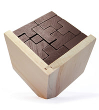 Load image into Gallery viewer, 3D Wooden Brain Teaser Puzzle for Kids & Adults by Sharp Brain Zone - Sharp Brain Zone