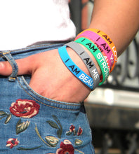 Load image into Gallery viewer, 6-Piece Multicolor Inspirational Silicone Wristbands by Solza - Solza