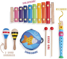 Load image into Gallery viewer, Wooden Musical Instruments Set