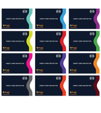 Load image into Gallery viewer, RFID Blocking Sleeves Anti-Theft 12 Set (Navy Blue) by Boxiki Travel - Boxiki Travel