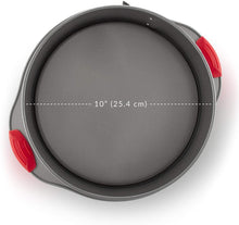 Load image into Gallery viewer, Boxiki Kitchen 10 Inch Nonstick Springform Pan, Professional Spring Form and Cheesecake Baking Mold, Leakproof Cake Pan With Silicone Handles