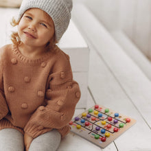 Load image into Gallery viewer, Boxiki kids Wooden Alphabet Puzzle. Alphabet Board for Kids with Wooden Letters. Best Learning ABC Puzzles That Help in Developing Motor Skills, Concentration and Imagination in Children.