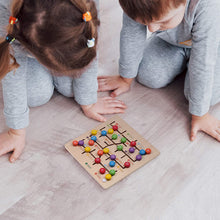 Load image into Gallery viewer, Boxiki Kids Montessori Toys. Learn to Count with Our Baby Toys That are Made of Wood! an Amazing Way to Learn Numbers and Colors.