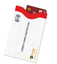 Load image into Gallery viewer, RFID Blocking Sleeves Anti-Theft 15 Set (White) by Boxiki Travel - Boxiki Travel