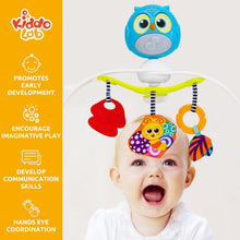 Load image into Gallery viewer, Baby Stroller Arch Toy with Relaxing Music &amp; Lights - Adjustable Activity Arch &amp; Play Accessories - Baby Bouncer Toy Bar, Carseat, Crib, Stroller Hanging Toys for Infants 0 Months Old &amp; Up
