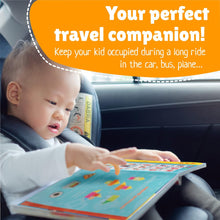 Load image into Gallery viewer, Boxiki kids ABC Sound Book for Children Interactive Toy with English Letters, Words and Shapes. Educational Toys for Toddlers, Learning Toys for 3 Years and Older

