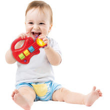 Load image into Gallery viewer, KiddoLab Baby Rocker Musical Kids Guitar Instruments Set with Electric Toy Guitar and Rattles. Baby Guitar Toys for Early Development and Music Educational Learning. 3 Months and Older
