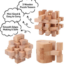 Load image into Gallery viewer, Heart Cube Puzzle – Brain Teaser Logic Puzzle, Educational Cognitive Skill Game, Problem-Solving &amp; Memory-Boosting Toy, Creative Learning Activity
