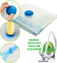 Load image into Gallery viewer, 16 PCS Space Saver Vacuum Bags Set + Travel Pump
