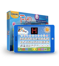 Load image into Gallery viewer, Spanish-English Tablet + LCD Screen Display by Boxiki Kids - Boxiki kids
