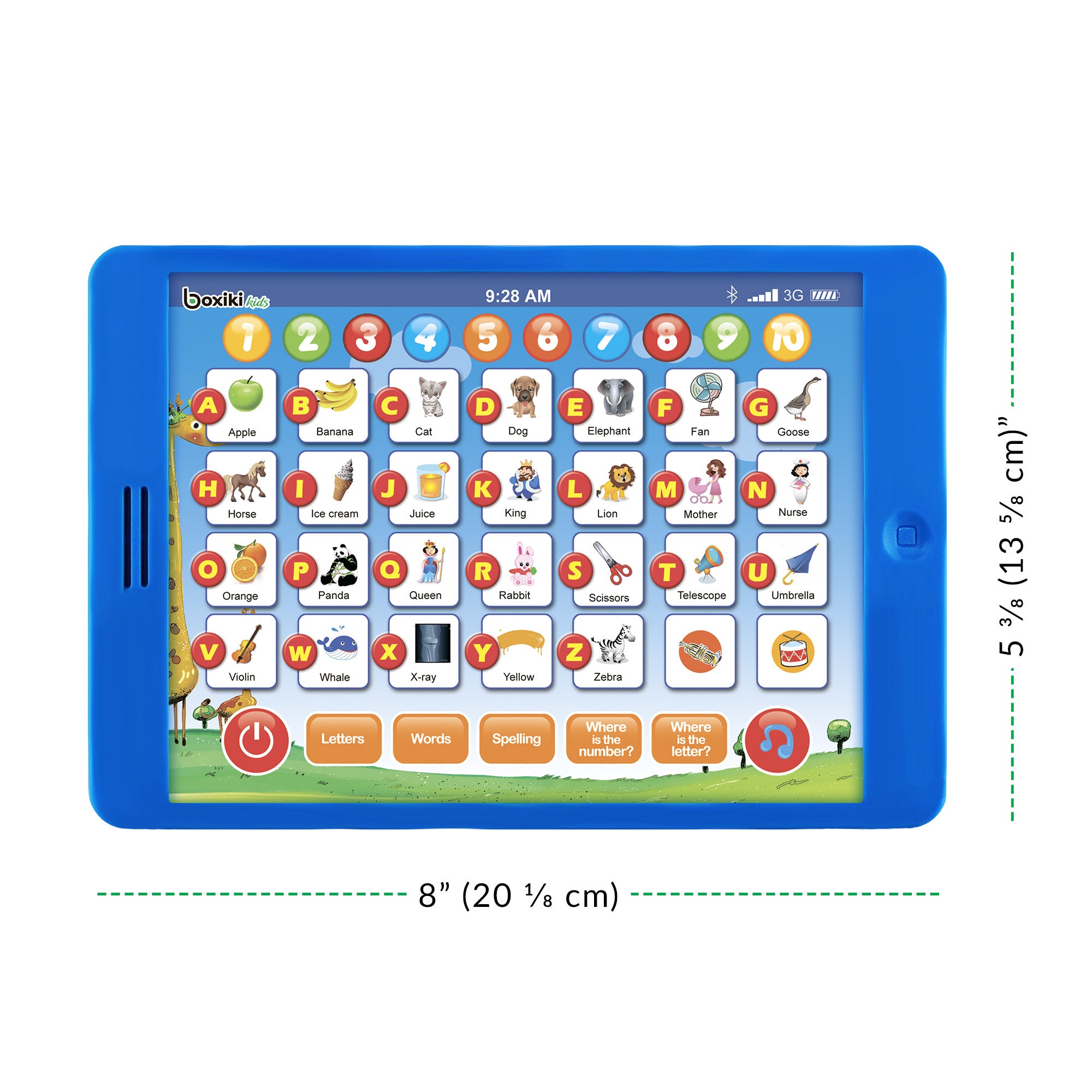 My First Smart Pad Interactive Learning Letters/Animals (2013