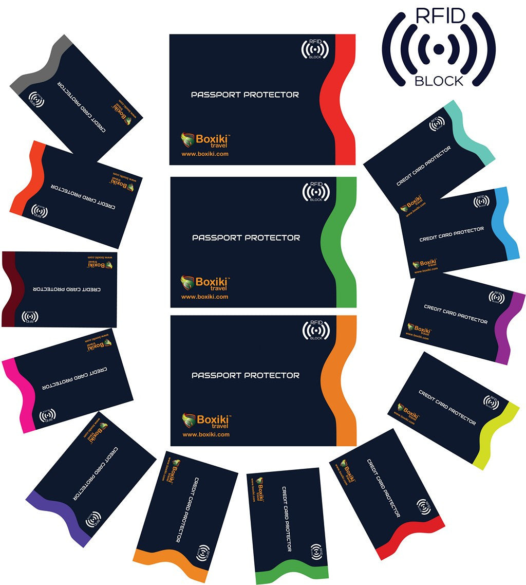 us passport card protective sleeve Boxiki Travel RFID Blocking Sleeves, Set With Color Coding. Identity Theft Prevention RFID quality advanced paper material Expansion Set:Prismatic Evolutions - Single Pack Pokémon TCG Value Watch: Guild Version