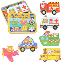 Load image into Gallery viewer, Toddler Jigsaw Puzzles - Transportation
