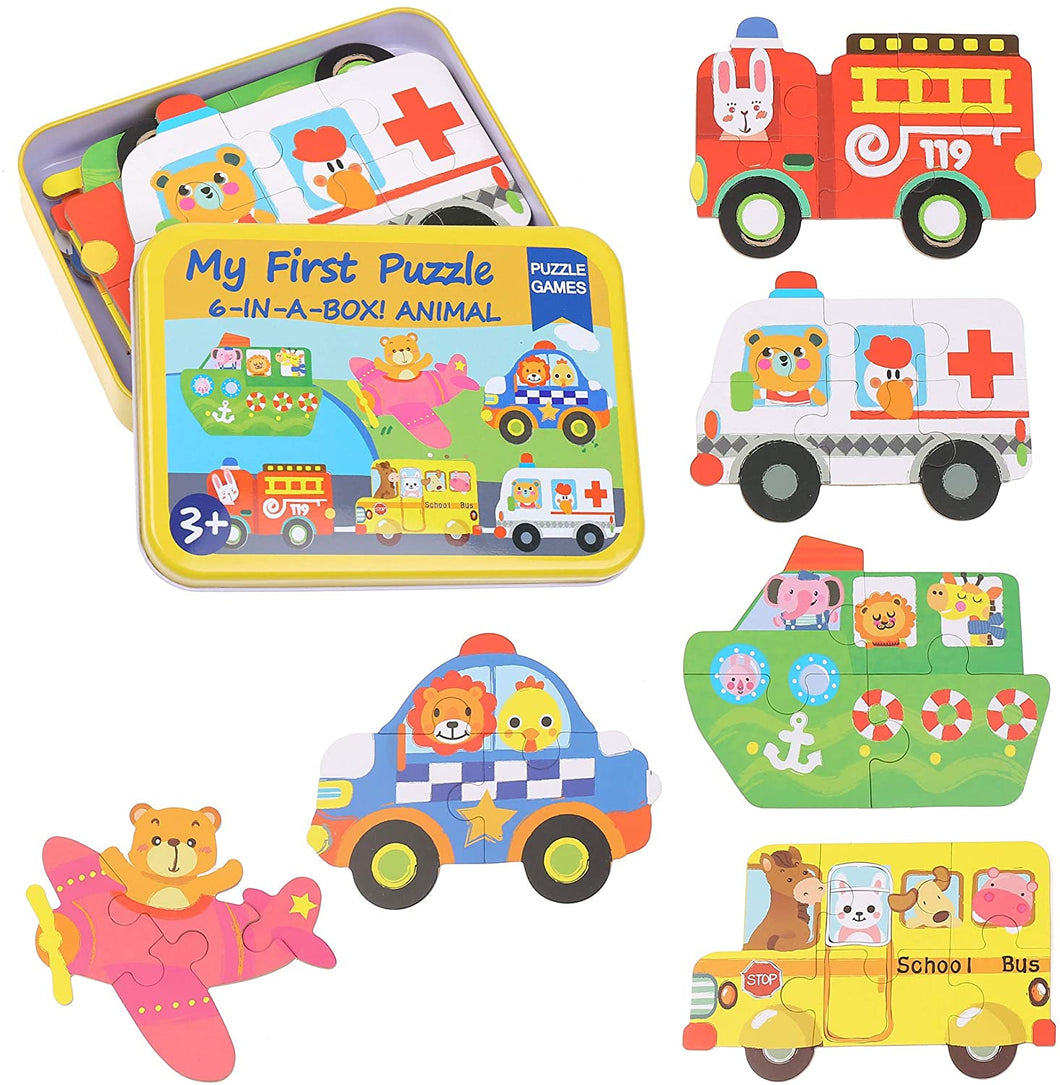 Toddler Jigsaw Puzzles - Transportation