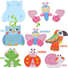 Load image into Gallery viewer, Toddler Jigsaw Puzzles - Birds &amp; Insects
