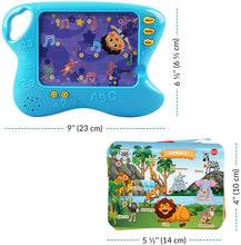 Load image into Gallery viewer, Kids Learning Fun Pad with 10 Educational Cards
