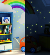 Load image into Gallery viewer, Glow in the Dark Moon &amp; Stars for Bedrooms &amp; Nurseries
