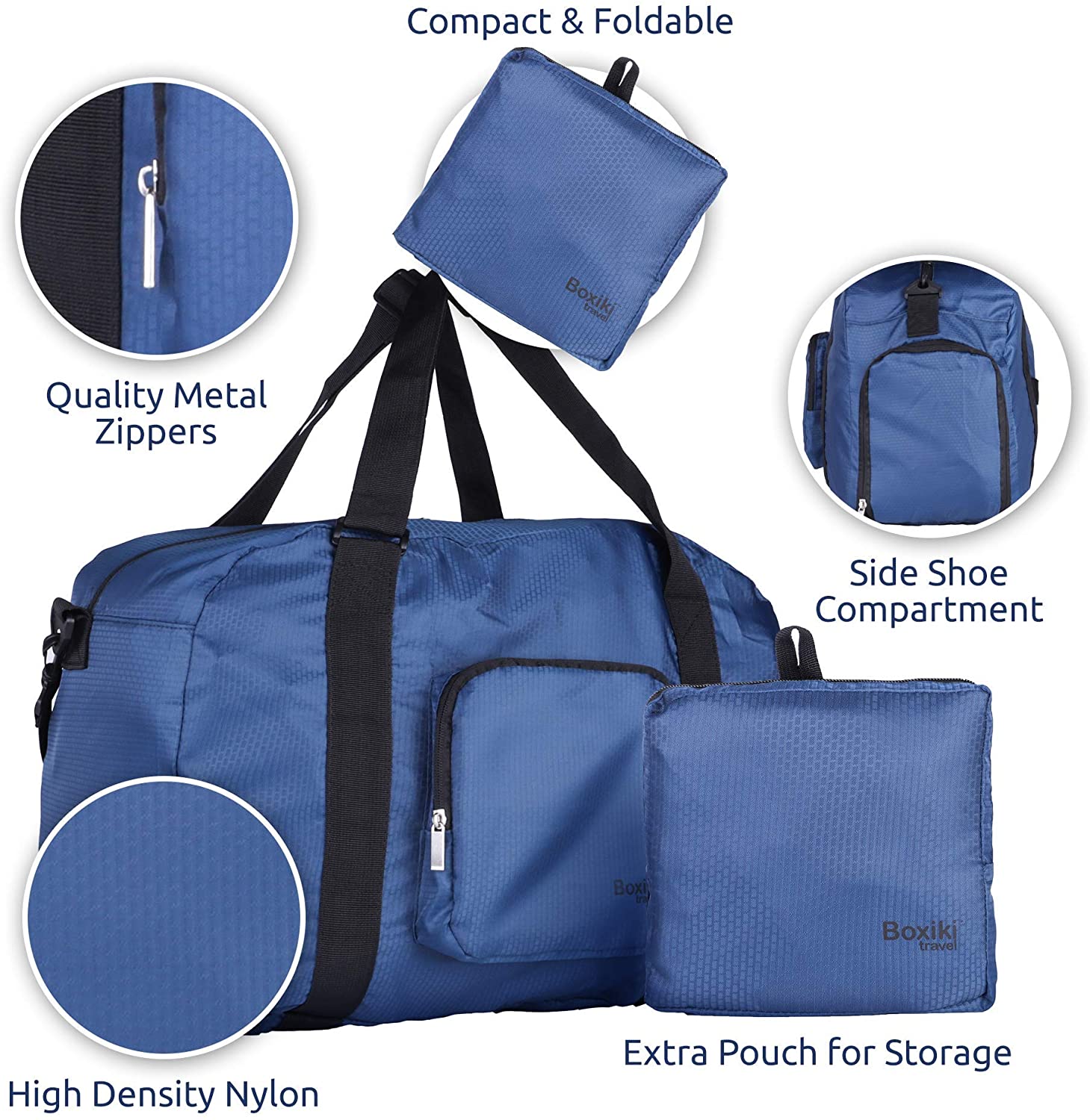 Foldable Travel Bag Organizer Extra Large Duffle Bag Suitcase | Caroeas